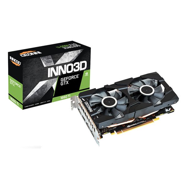 Inno3D グラフィックボード INNO3D GEFORCE GTX 1660 TI TWIN X2