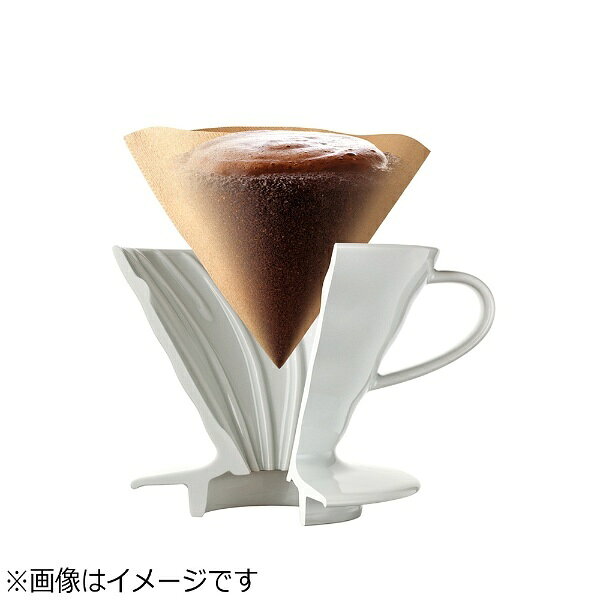 V60用ペーパーフィルター酵素漂白02箱 1～4杯用・40枚入 (02箱)