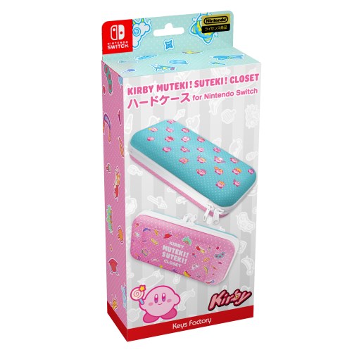 星のカービィー無敵素敵、着せ替えカバーswitch Lite専用　クイックポーチ 星のカービィ クイックポーチ for Nintendo Switch Lite CLOSET