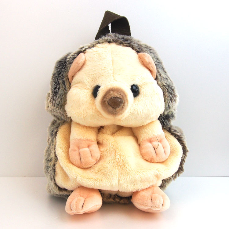 楽天市場】サンレモン フラッフィーズ リュック ハリネズミ ぬいぐるみ