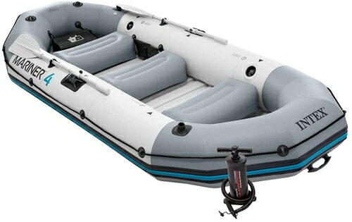 INTEX ゴムボート Seahawk 4 グレー 楽天市場】INTEX社製 シーホーク4 4人乗り ゴムボート SEAHAWK4 | 価格