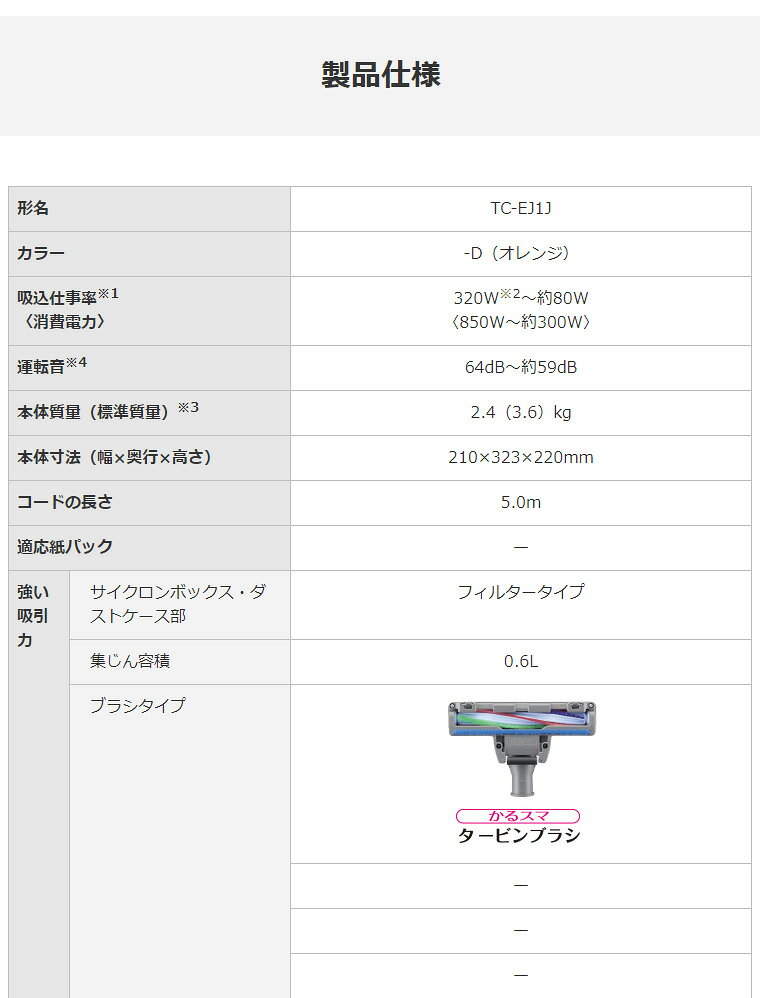 【美品】三菱電機 サイクロン式掃除機 Be-K オレンジ TC-EJ1J-D 楽天市場】三菱電機 MITSUBISHI Be-K サイクロン式掃除機 TC-EJ1J-D