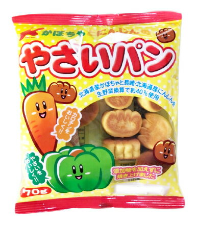 楽天市場】カネ増製菓 カネ増製菓 かぼちゃとにんじんのやさいパン 70g