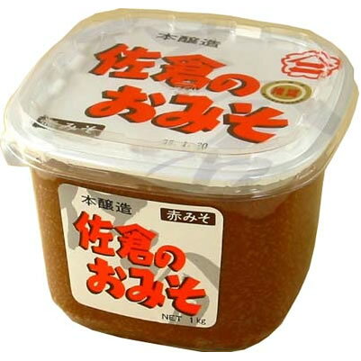 楽天市場】ヤマニ味噌 ヤマニ味噌 佐倉のおみそ 赤 カップ 1Kg | 価格