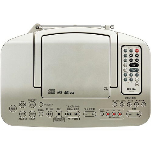 TOSHIBA CDラジオカセットレコーダー TY-CDX9(N)