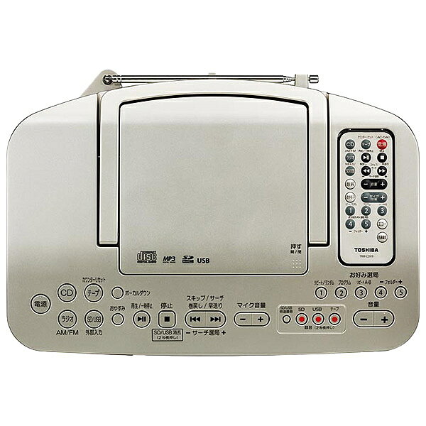 TOSHIBA CDラジオカセットレコーダー TY-CDX9(N)