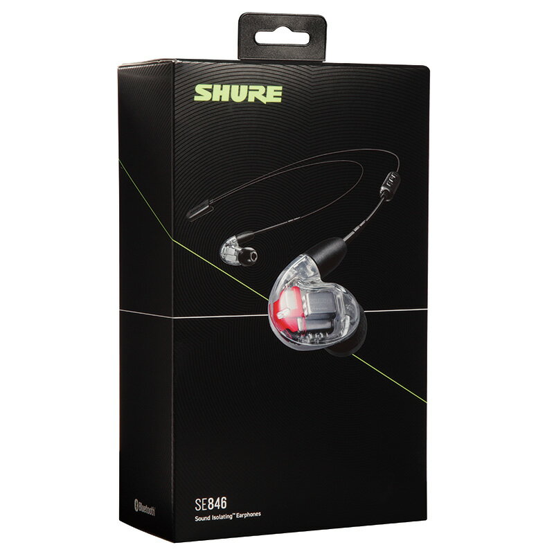 楽天市場】SHURE 高遮音性イヤホン ブラック SE846-K+BT2-A