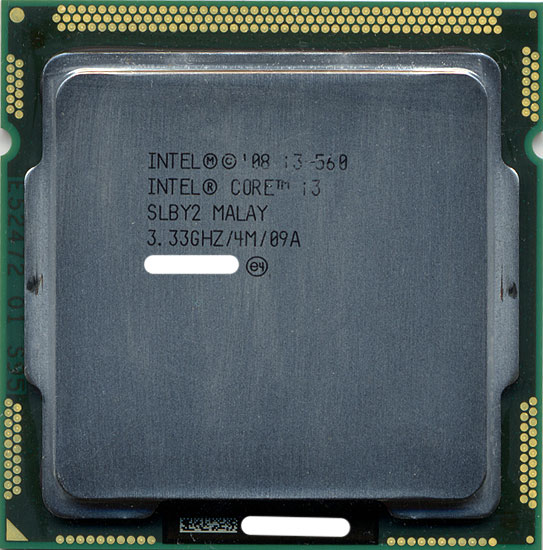 intel プロセッサー Core i3 560 Box LGA1156 BX80616I3560