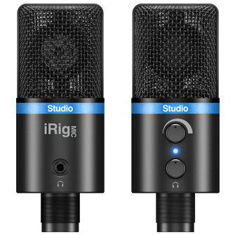 IK MULTIMEDIA PRODUCTION IRIG MIC STUDIO BLACK