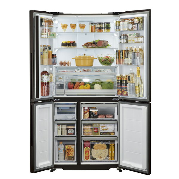 楽天市場】アクア AQUA 4ドア冷蔵庫 512L AQR-TZ51H(T) | 価格比較