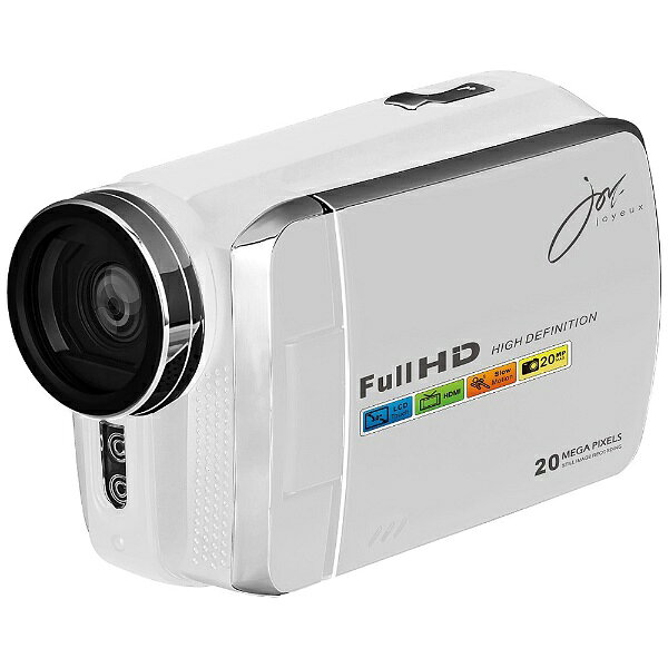 楽天市場】ジョワイユ ジョワイユ FullHDビデオカメラ JOY5162 BK