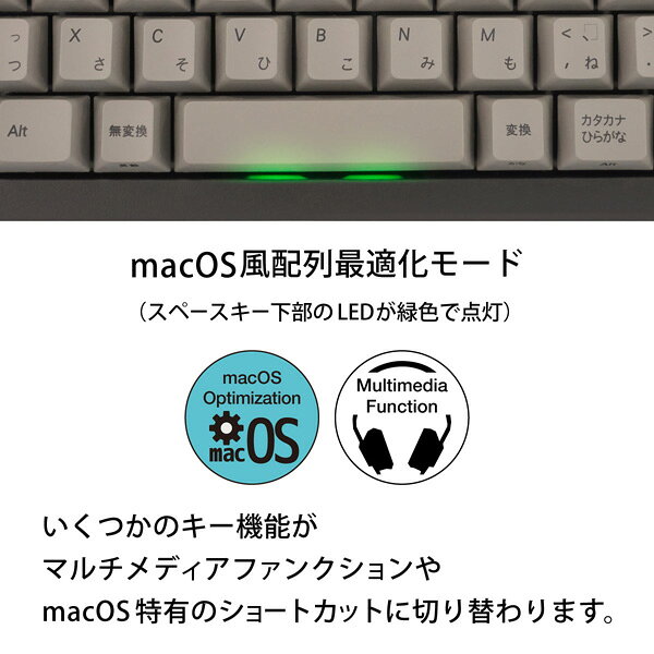 ARCHISS スペースセービングフルキーボード AS-KBM98/TGB