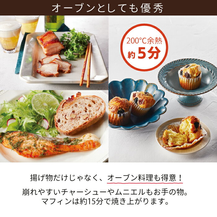 recolte エアーオーブン ノンフライヤー RAO-1(R)