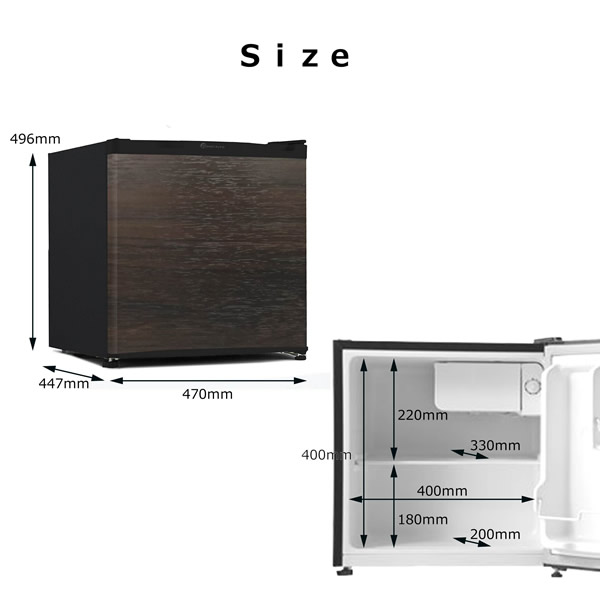 楽天市場】ウィンコド TOHOTAIYO 冷蔵庫 TH-46L1-WD | 価格比較 - 商品
