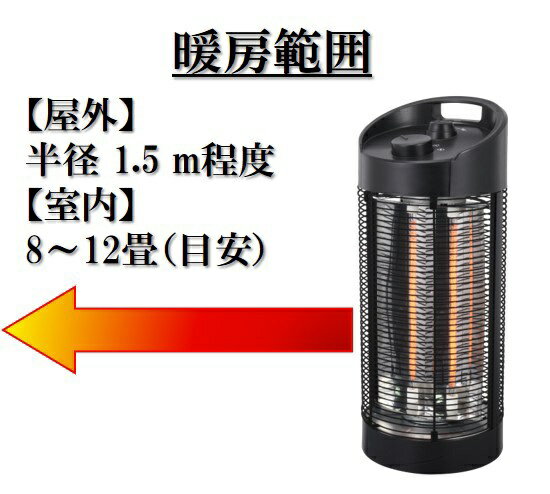 Chrester 防水仕様電気ヒーター HEAT-H-121B