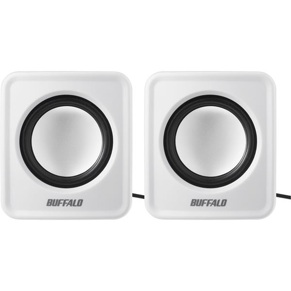 BUFFALO PC用スピーカー BSSP100UWH