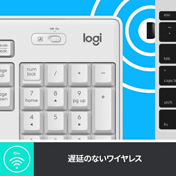 Logicool サイレント ワイヤレスキーボード K295OW