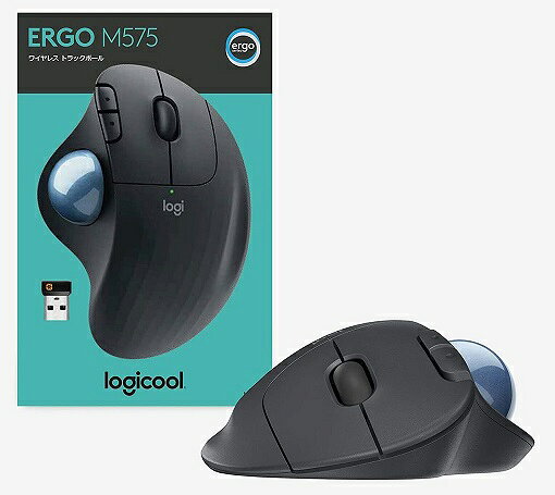 Logicool ワイヤレスマウス トラックボール M575S