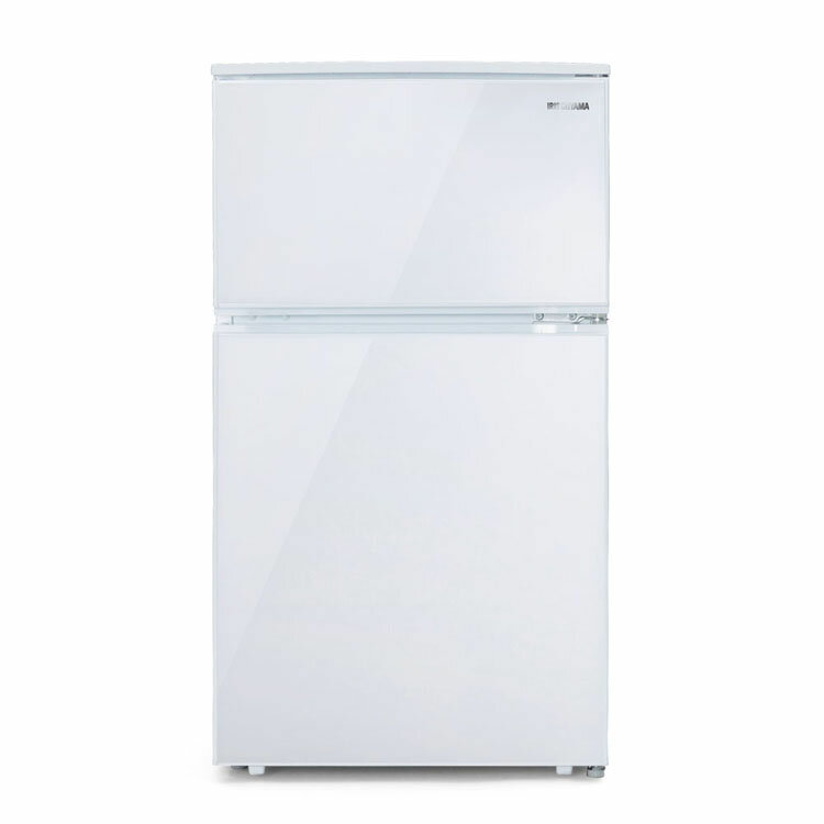 楽天市場】アイリスオーヤマ IRIS ガラス扉冷蔵庫90L IRGD-9A-W | 価格