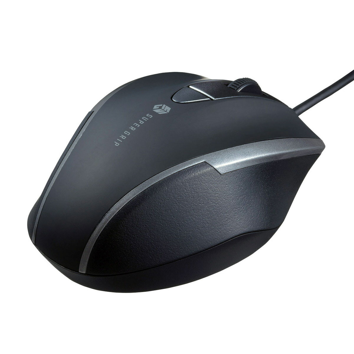 SANWA SUPPLY 静音有線ブルーLEDマウス MA-BL168BK