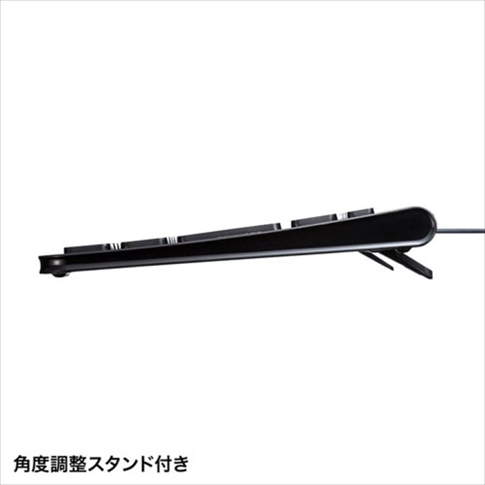 SANWA SUPPLY USB Type-Cスリムキーボード SKB-SL32CBK