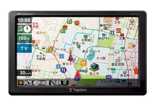 楽天市場】ユピテル YUPITERU 7.0型 ワンセグ内蔵ポータブルカーナビ