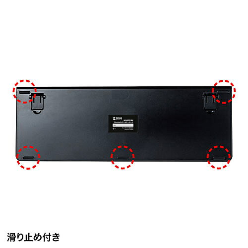 サンワサプライ Bluetoothスリムキーボード SKB-BT31BK