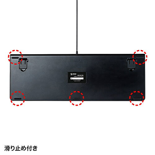 サンワサプライ USBスリムキーボード SKB-SL31BK