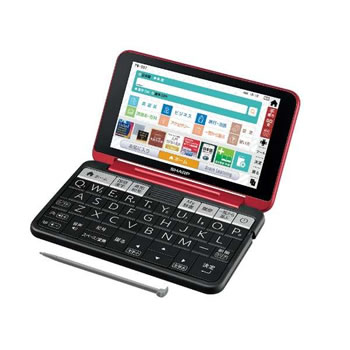 楽天市場】シャープ SHARP カラー電子辞書Brain PW-SA2-P | 価格比較