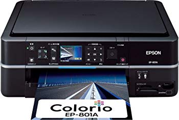 新品未開封品　EPSON マルチフォトカラリオ EP-801A Amazon.co.jp: 旧モデル エプソン MultiPhoto Colorio 自動ノズル