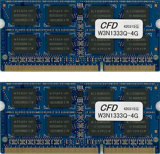 玄人志向 ノートPC用メモリ W3N1333Q-4G