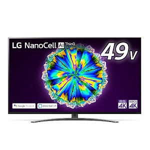 【10/19終了予定】LG 49型テレビ 49NANO86JNA 楽天市場】LG Electronics Japan LG 液晶テレビ NANO86 49NANO86JNA