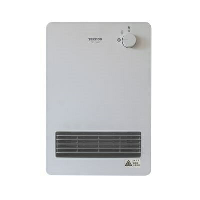 TEKNOS セラミックファンヒーター TS-125(W)