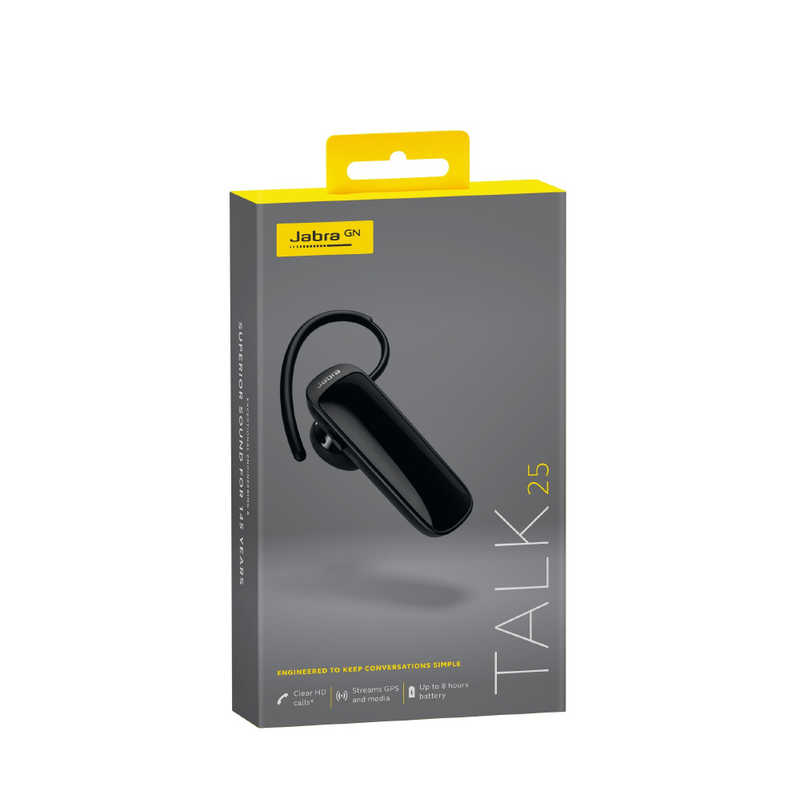 新品未開封 Jabra ジャブラ TALK 25 ワイヤレスヘッドセット 89f9d8a8f69326c229303c8ecec18a