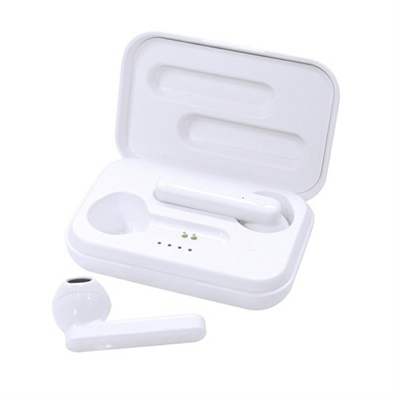ラスタバナナ Bluetooth5.0 完全ワイヤレスイヤホンマイク スイッチ付 WH RTWS01WH