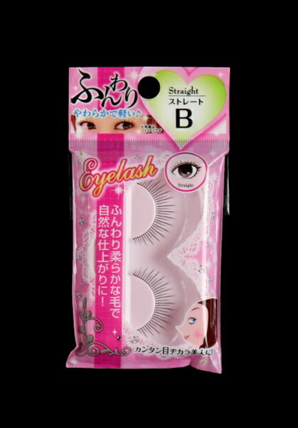 Amazon | やわらかるいまつげ(ストレートD・透明軸