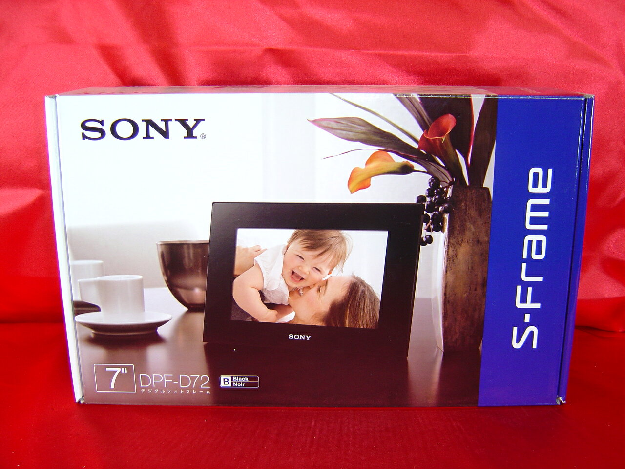 405】SONY デジタルフォトフレーム DPF-C70A ホワイト 新品セット