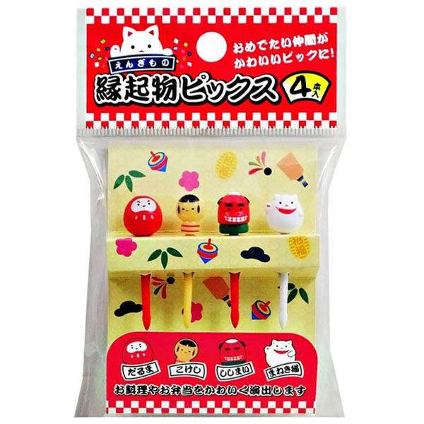 楽天市場】まるき まるき 縁起物ピックス 4本入 | 価格比較 - 商品価格ナビ