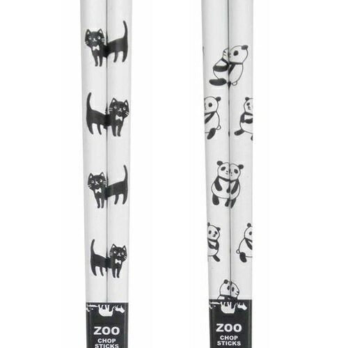 食洗箸 塗分にゃんこ 23cm