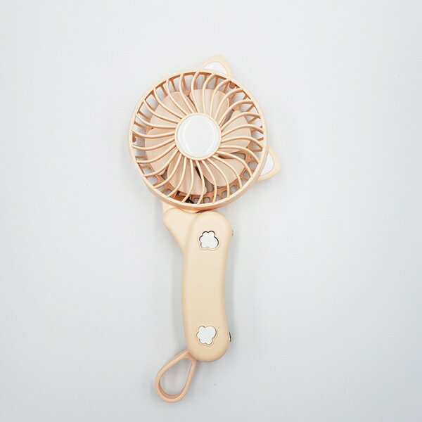 猫型ハンディーファン ピンク