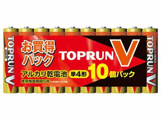 FUJITSU アルカリ乾電池 単4形 LR03(10S)TOPV2