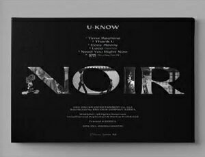 楽天市場】ユンホ U-Know / 東方神起 / 2nd Mini Album: NOIR アナログ