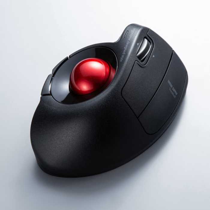 SANWA SUPPLY ワイヤレスエルゴトラックボール MA-WTB178BK