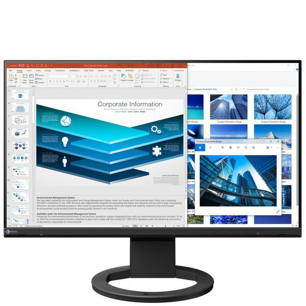 EIZO カラー液晶モニター EV2480-BK