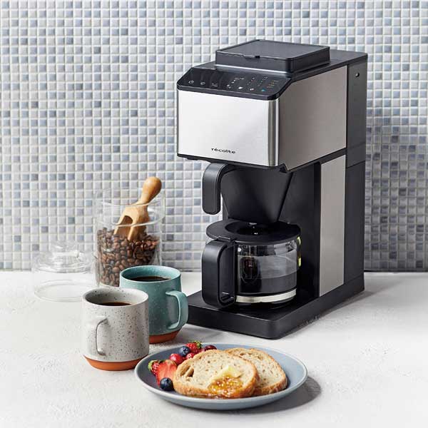 recolte コーン式全自動コーヒーメーカー RCD-1(S)