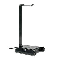 ULTRA PLUS ヘッドセットスタンド バーチャル7.1オーディオアダプター機能付 RUP-HSSD