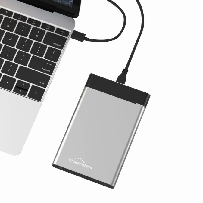 Blueendless 外付けHDD 1TB ポータブル型 HDD-1TB