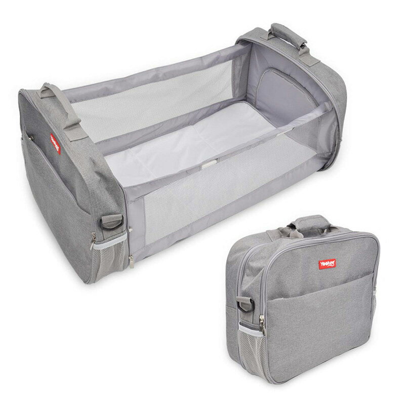 楽天市場】西松屋チェーン SmartAngel ポータブルベビーベッド