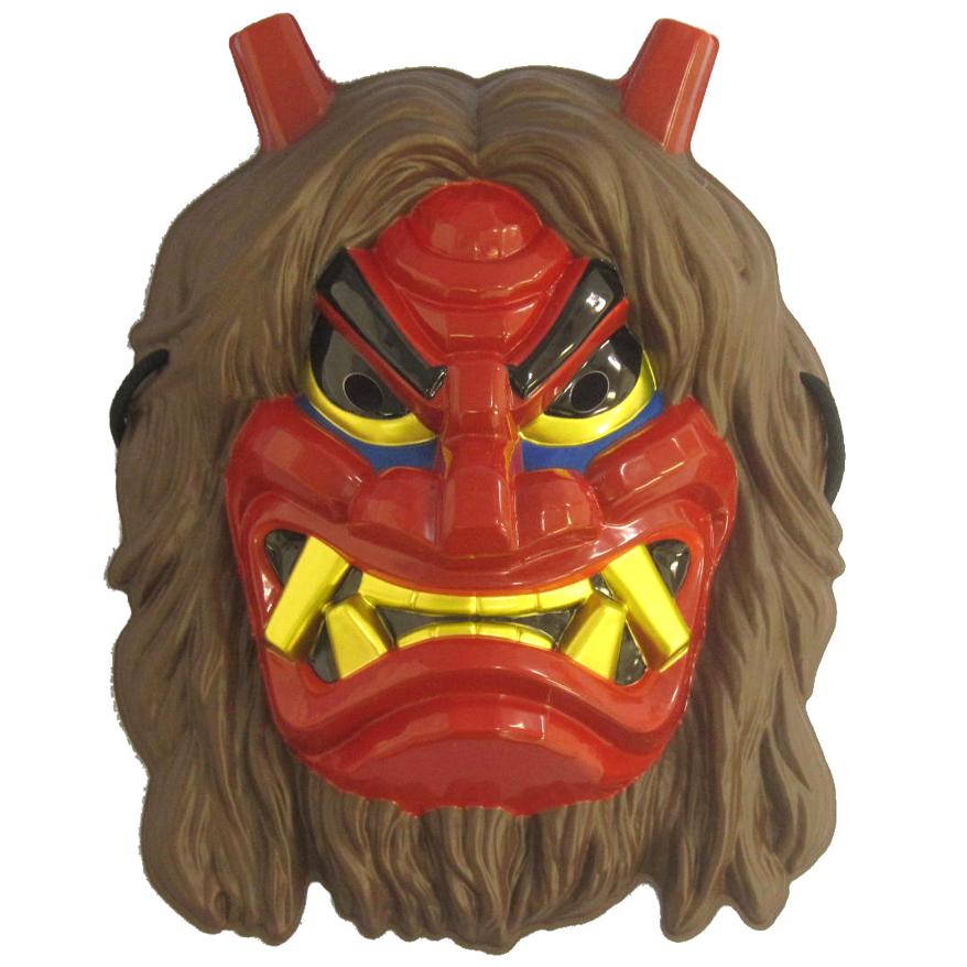 楽天市場】ダイシン 民芸品お面 なまはげ赤色 なまはげお面個なし