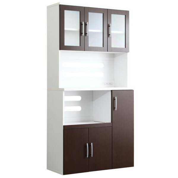 楽天市場】クロシオ カトレア食器棚 90-90 | 価格比較 - 商品